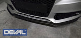 DEVAL Carbon Fiber Front Splitter - B8 Audi A4 by Deval D28235