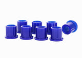 SuperPro 84-89 Toyota 4Runner 2WD Rear Leaf Spring Shackle Bushing Kit by Superpro SPRSPF2231-8K