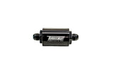 Turbosmart FPR Billet Inline Fuel Filter 1.75in OD 3.825in Length AN-6 Male Inlet - Black by Turbosmart TS-0402-1130