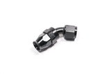 Radium Engineering -8AN 45 Degree PTFE Hose End - Black by Radium Engineering RAD14-0635