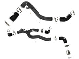 AFE 18-22 Kia Stinger V6-3.3L BladeRunner Alum Hot/Cold Charge Pipe Kit Black by AFE 46-20504-B
