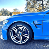 CarBahn Gloss Carbon Fiber Front Fender Vent - BMW / F8X / M3 / M4 by CarBahn CBF8X-8055
