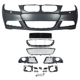 Suvneer Motorsports No Parking Sensors / 2009 - 2011 / No Fog Lights Suvneer MS Designed E90 Front Bumper E90MTFT-LCI