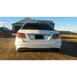 Suvneer Motorsports Suvneer W212 RennTech Designed Carbon Fiber Trunk Spoiler W212TNKLIP-R