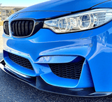 CarBahn Gloss Carbon Fiber Front Splitter - BMW / F8X / M3 / M4 by CarBahn CBF8X-8035