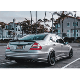 Suvneer Motorsports Suvneer W211 AMG Carbon Fiber Rear Bumper 2 Fins Diffuser W211CFDIFV2