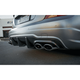 Suvneer Motorsports Suvneer XY Designed W204 Facelift Carbon Fiber Diffuser W204CFDIF-XY