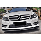 Suvneer Motorsports Suvneer R1 Designed W204 Facelift Carbon Fiber Front Lip W204CFLIP2-R1