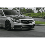 Suvneer Motorsports Suvneer BR Designed W205 C63 Preface Sedan Carbon Fiber Front Lip W2054DC63CFLIP-B