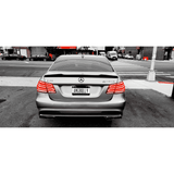 Suvneer Motorsports Suvneer HighPro Designed W212 Carbon Fiber Trunk Spoiler W212TNKLIPFD