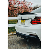 Suvneer Motorsports Suvneer PSM Designed F22 Carbon Fiber Trunk Spoiler F22CFPSMSPOILER