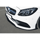 Suvneer Motorsports Suvneer W205 C63 Preface Sedan Edition I Designed Carbon Fiber Front Lip W2054DC63CFLIP-ED1