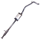 Techtonics Suzuki Samurai Stainless Exhaust w/Borla Muffler '84-'95 (Side Exit)