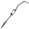 Techtonics Suzuki Samurai Stainless Exhaust w/Borla Muffler '84-'95 (Side Exit)
