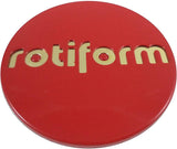 Rotiform Rotiform Center Cap (2.36") - Red with Gold 1003-40RG