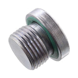 Oil Drain Plug with Sealing Ring - VW/Audi by Febi 01V409057-FEB