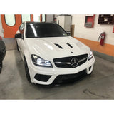 Suvneer Motorsports Suvneer W204 Facelift Black Series Designed Aluminum Hood W204HOOD507