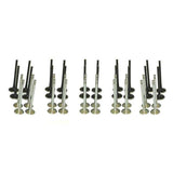 Techtonics 2.5t TFSI Stainless/Inconel Valve Kit (Triple Groove)