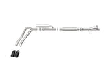 aFe Rebel Series 3in 409 SS Cat-Back Exhaust w/ Black Tips 17-20 Ford F-250/F350 V8 6.2L/7.3L by AFE 49-43117-B