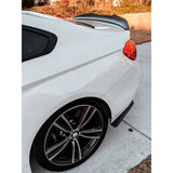 Suvneer Motorsports Suvneer F32 & F33 M Sport Rear Bumper Carbon Fiber Splitters F32MTRRSPL