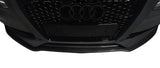 EuroGear DEVAL Carbon Fiber Front Splitter - B8 Audi S4 + A4 S-Line