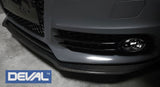 EuroGear DEVAL Carbon Fiber Front Splitter - B8 Audi S4 + A4 S-Line