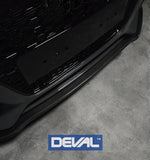 EuroGear DEVAL Carbon Fiber Front Splitter - B8 Audi S4 + A4 S-Line