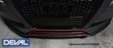 EuroGear DEVAL Carbon Fiber Front Splitter - B8 Audi S4 + A4 S-Line