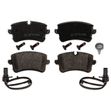 Brake Pad Set with Bolts - VW/Audi by Febi 116016-FEB