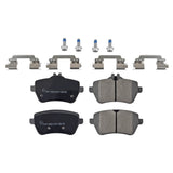 Brake Pad Set with Fastening Material - Mercedes by Febi 0004202805-FEB