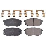 Brake Pad Set with Fastening Material - Hyundai by Febi 581011KA00-FEB