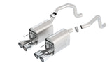 Borla Borla 09-12 Chevy Corvette C6 Coupe/Convertible 6.2L 8cyl Aggressive ATAK Exhaust BOR-11812