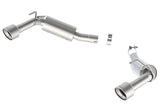 Borla Borla 14-15 Camaro SS 6.2L V8 RWD Single Split Rr Exit S-Type Exhaust (rear section only) BOR-11849