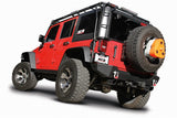 Borla Borla 12-14 Jeep Wrangler JK 2/4Dr Rr Section ATAK Single Square Rlld Angle-Cut Black Chrome Exhaust BOR-11860BC