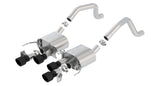 Borla Borla 2015+ Chevy Corvette C7 Z06 6.2L Axle Back ATAK Exhaust Black Quad Tips w/o AFM w/ NPP BOR-11903CB