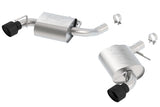 Borla Borla 2016 Chevy Camaro SS V8 AT/MT ATAK Rear Section Exhaust w/o NPP Valves Ceramic Black BOR-11923CB
