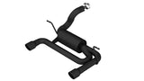 Borla Borla 2018 Jeep Wrangler JL/JLU 3.6L 2DR/4DR ATAK SS Axle Back Black Coated Exhaust w/3.5in Tips BOR-11957CB