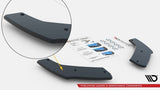 RACING DURABILITY REAR SIDE SPLITTERS FORD FOCUS RS MK3 by FORD