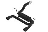 Borla Borla 18-19 Jeep Wrangler JL/JLU 2.0L 4Cyl 2DR/4DR Axle Back Exhaust ATAK w/ 2.5in Tips - Black BOR-11964CB