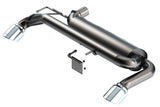 Borla Borla 21-22 Ford Bronco 2.3L 4WD Touring Axle Back Exhaust w/ Bright Chrome Tips BOR-11973