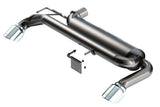 Borla Borla 21-22 Ford Bronco 2.3L 4WD ATAK Axle Back Exhaust w/ Bright Chrome Tips BOR-11975