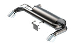 Borla Borla 21-22 Ford Bronco 2.7L V6 4WD Touring Axle Back Exhaust w/ Bright Chrome Tips BOR-11976