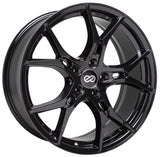Enkei Wheels Vulcan 17" 5x114.3 Black by Enkei 517-775-6538BK