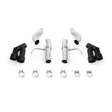 Mishimoto Chevrolet Camaro 2.0T/V6 Quad-Tip Race Axle-Back Exhaust, 2016+ Black Tips