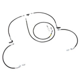 Chase Bays 83-87 Toyota AE86 Pass Thru-Inline/Single Rr Caliper OE MC Hydro Handbrake Line Kit by Chase Bays CB-AE86-OEMC/HB