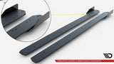 Maxton Design Street Pro Side Skirts Diffusers + Flaps Audi A3 8Y by Maxton Design