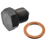 Oil Drain Plug with Sealing Ring - VW/Audi by Febi N0138492-FEB