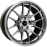 Enkei Wheels GTC02 18" 5x120 Hyper Silver by Enkei 534-885-1235HS