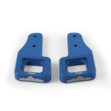 Mishimoto Borne Off-Road Billet Tow Hooks, fits Ford Raptor 2017+, Micro-Wrinkle Blue