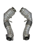 Racing Dynamics Downpipe w/ Cats and Heat Shield for BMW X5 / X6 / 750i / 550i / 650i by Racing Dynamics 130-10-63-240
